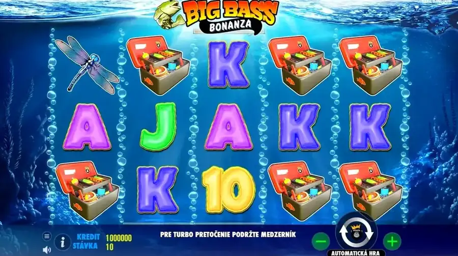 Big Bass Bonanza HD interface