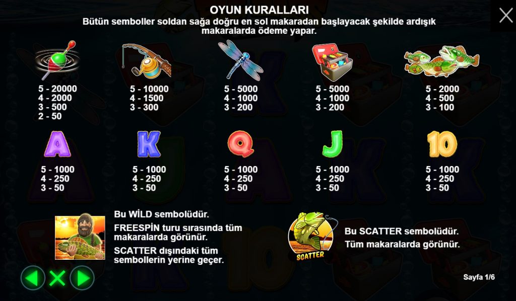 Big-Bass-Bonanza oyun kurallari